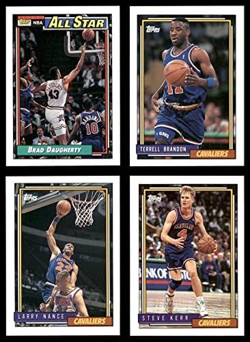 1992-93 Topps Cleveland Cavaliers Team set Cleveland Cavaliers NM / MT kavaliri
