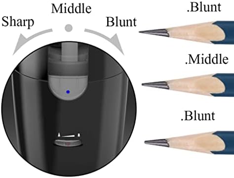 QJPaxl Automatski električni oštar olovke Mehanički rasuti USB obrazovni uredski materijal