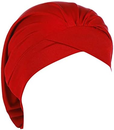Headwear Beanie kapa za žene, omotač muslimanski šešir turban ruffle modne čvrste žene bejzbol kape valovita tata šešir teacup