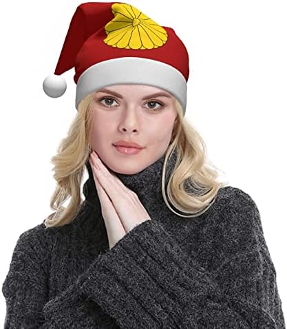 ZALTAS Imperial pečat Japana Božić šešir za odrasle meke udoban Santa kape za Božić Nove godine odmor