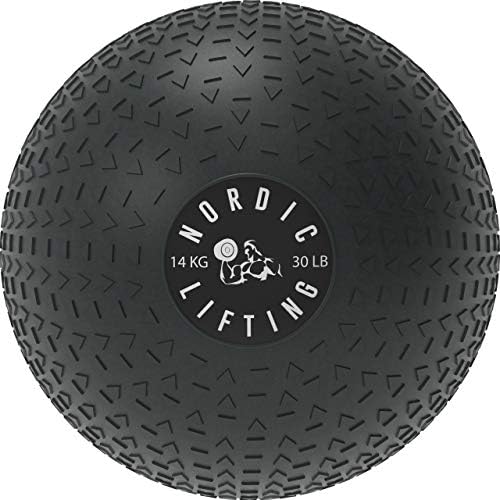 Nordic Lifting Slam Ball 30 lb paket sa cipelama Venja Veličina 9-Crno crvena
