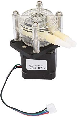 Walfront 0-400ml / min Vakuumska Peristaltička samousisna pumpa otporna na koroziju visokog protoka sa koračnim motorom prozirna silikonska cijev 6~30V, koračni Motor