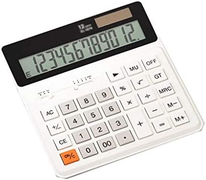 YFQHDD 12-znamenkasti kalkulator standardne funkcije, baterija i solarni hibridni napajani ugaoni LCD ekran,