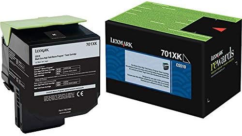 Lexmark 70c1xk0 izuzetno visokoprinosni Toner, crni-u maloprodajnoj ambalaži