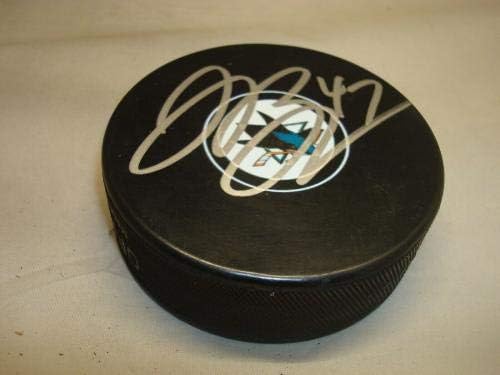 Joakim Ryan potpisao San Jose Sharks Hockey pak sa autogramom 1B-autogramom NHL Paks