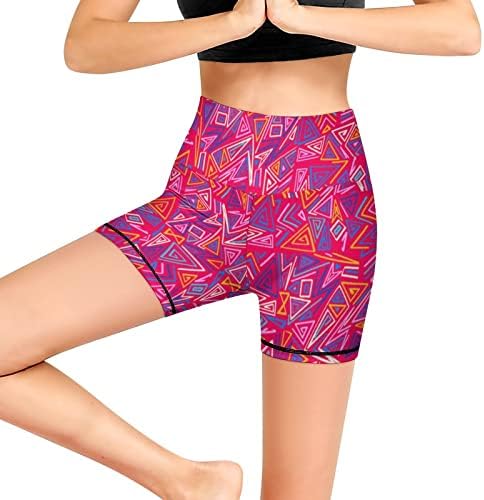 Kućice za ženske kratke hlače Softhird za žene za žene Stretch Tummy Control High Squist joga kratke
