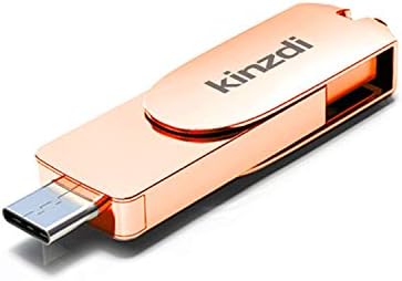 Pogodan i praktičan KINZDI 256GB USB 3.0 + tip-c 3.0 interfejs metalni twister Flash disk v11
