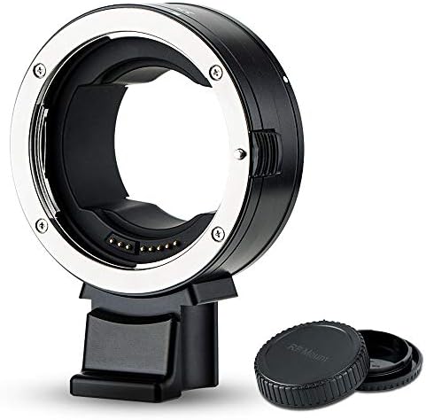Metal auto fokus EF-EOS R objektiv za montiranje EF EF-S na RF montažni adapter za kameru, uklonjiva stopala za stativ sa 1/4 -20 nitima, kompatibilna sa Canon EOS R5 R7 R3 R RP RA R5 R6 kamerom