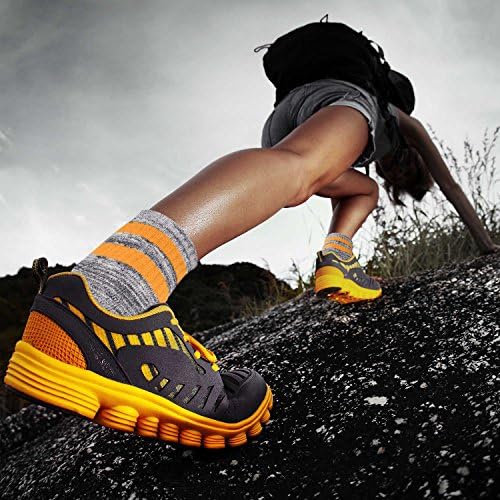 FEIDEER ženske čarape za planinarenje, čarape za rekreaciju na otvorenom sa više paketa čarapa za rekreaciju