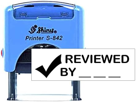 Stampolo recenzirao Personlizovani sjajni štampač S-842 pravougaoni gumeni pečat samo-mastilo lako