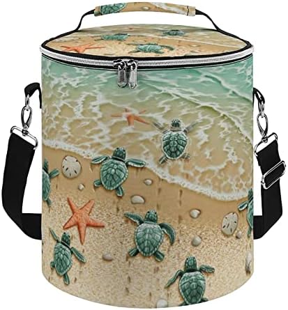 Izolovana torba za morske kornjače prenosiva kutija za LED hladnjak za ramena Zip oko kante za kupovinu namirnica Piknici radni obroci
