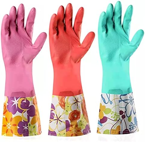 Gumene rukavice za pranje posuđa, Aixingyun neklizajuće rukavice za čišćenje kuhinje za pranje veša u domaćinstvu, Pu vodootporne rukavice od lateksa za višekratnu upotrebu