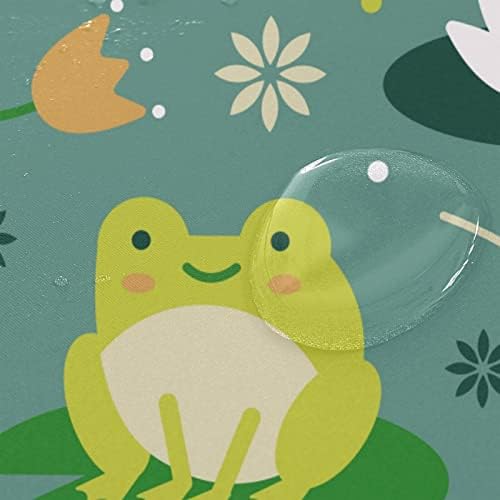 Wellney Slatke žabe za tuš za tuširanje DECOR DECOR VODOPNOSNI TABIRITE KUTAK ZA KUĆE SA HOOKS