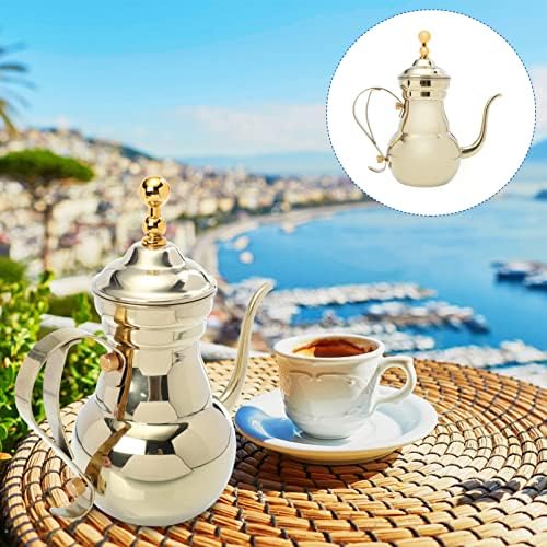 Zerodeko Vintage čajnik limunade Pitcher Vintage Turkish Tea Pot arapski kava espresso čajnik ukrasni čajnik čajnik bakreni kafe za kućne čajnik za piće