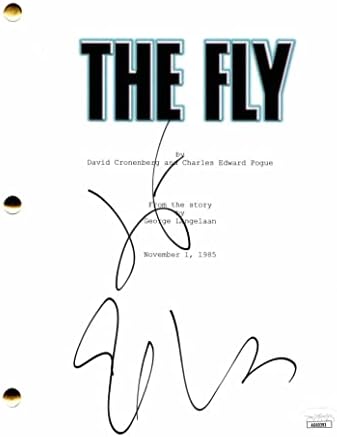 Jeff Goldblum potpisao autografa FLY Full Film Skripta w / James Spence Autentication JSA COA - Jurassic