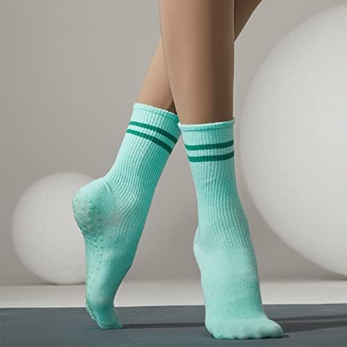 Detektiver Nelični joga čarape s hvataljkama Ženske djevojke Bolcirane čarape 3-pakovanje Sportskih