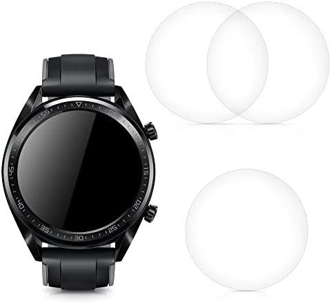 Kwmobile štitnici za ekran kompatibilni sa Huawei Watch GT 3-Set 3x Clear TPU filmova-Transparent
