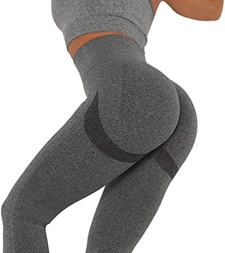 Tajice visokog struka za žene Yoga teretana smile Contour kontrola stomaka neprozirne teretane bešavne helanke pantalone za jogu tajice