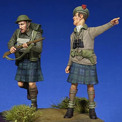 Goodmoel 1/35 Drugog svjetskog rata komplet modela Škotske garde i vojnika smole / Nesastavljeni i neobojeni