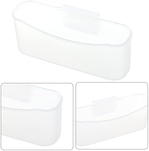 TJLSS 2pcs začinska torba dom za kuhinjsku prozirnu kutiju za čuvanje kontejnera držač kopče kancelarijski