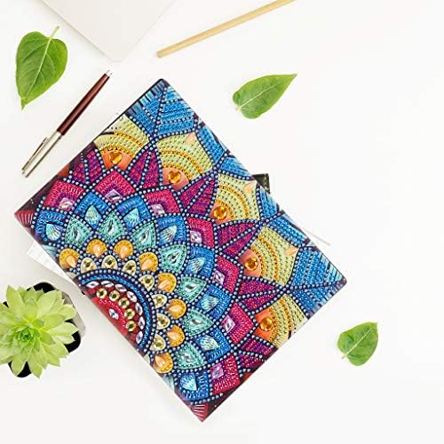 5d dijamantskih slikarki setovi za notebook mandala cvjetni poklopac kože DIY Specijalni časopis Sketchbook