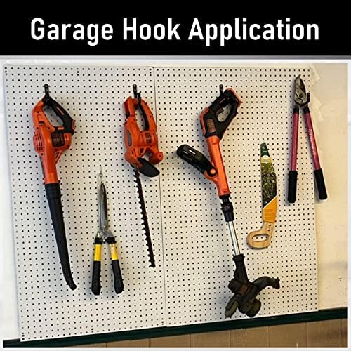 Whrsinlor kuke za garažu za teške uslove rada, 3,4 inča J Utility garažne Zidne kuke za kačenje,