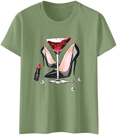 Žene Grafičke majice Žene Casual svakodnevne majice Majica bez rukava Grafički print u vrat Ležerne tee Tuns Tunic