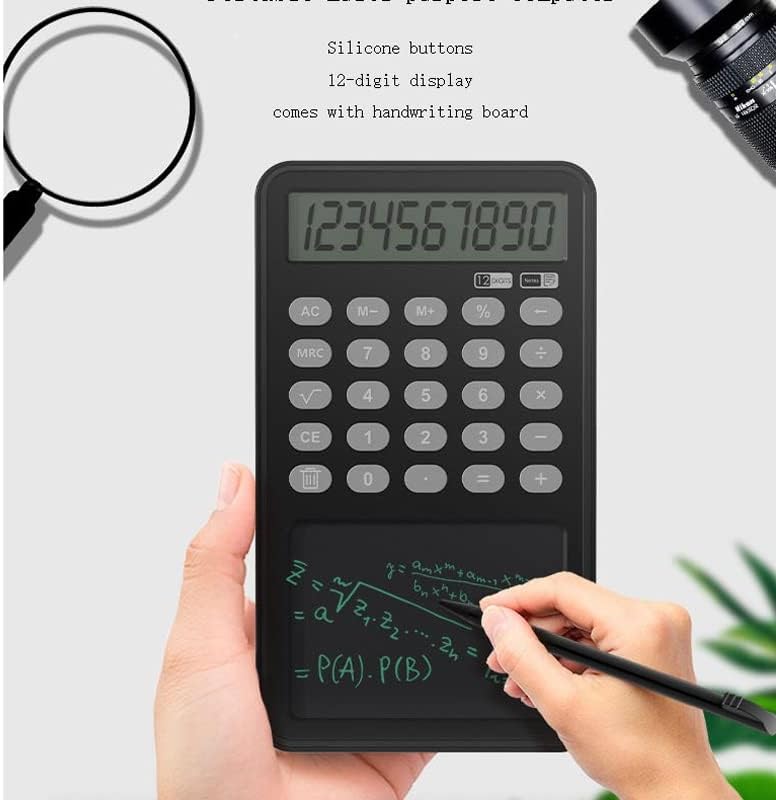 XWWDP multifunkcionalni kalkulator poslovni ured prenosni LCD rukopis kalkulator za tablet 12-znamenkasti prikaz financijski kalkulator