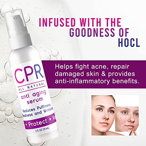 CPR Anti-Aging Serum-hidratantna hidratantna krema za lice sa HOCL - losion za zatezanje kože za smanjenje crvenila, bora i natečenosti-krema za obnavljanje kože lica i vrata za sve tipove kože