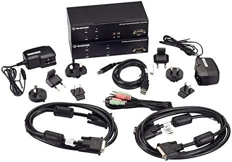 Crna kutija KVXLCF-200 KVM Extender - 3 računar - 3 lokalni korisnik - 98425.20 Ft Raspon - 1920 x 1200 Maksimalna rezolucija video - 5 x USB - 6 x DVI - Taa kompatibilan