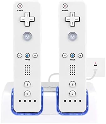 JRSHOME Wii daljinski punjač sadrži 3-os-motion-onsenzing konjunkciju s daljinskim upravljačem za upotrebu koristeći funkcije napajanja i komunikacije daljinskog upravljača