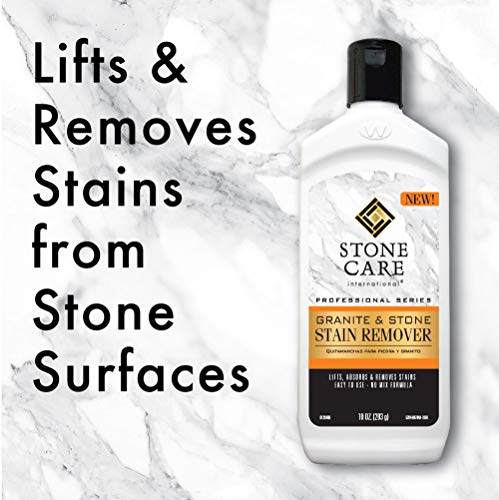 Stone Care International Stone Stain Remover - 10 unci - odstranjivač mrlja za hranu, kafu, crno vino,