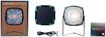 Little Sun Diamond-prijenosni, solarni pogon LED lampa sa postoljem i uzicom punjive noćno svjetlo &