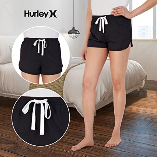 Hurley pidžama kratke hlače za žene, vruće ljetne kratke hlače za žene salonske kratke hlače, zabavne slatke čarobne kratke hlače za žene 2-pakovanje