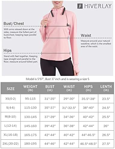 Hiverlay ženske brzo suhe košulje dugih rukava za trčanje planinarske vježbe UPF50 + lagani pulover vrh sa džepom