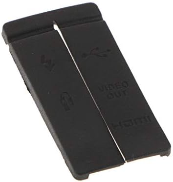Natefemin dugi servisni vijek USB HDMI AV video izlaz Mic Gumeni poklopac poklopca vrata rezervni dio za CANON 50D crni fotoaparat