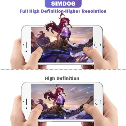 SIMDOG za iPhone 7 Plus komplet za zamjenu ekrana, 5,5 inčni 3D dodirni LCD displej Digitalizatora za iPhone 7 Plus, sa kompletom alata za popravku za Face ID i komponente senzora