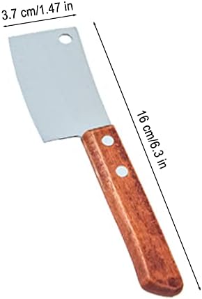 RUKSIFG mini kuhinjski nož set 2pcs paketa kutija za rezanje mini voćem za kućni kuhinjski sir nož