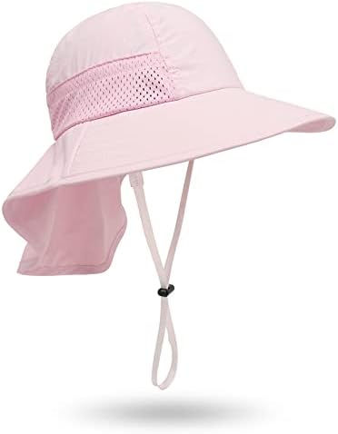 Dječji zaštitni šešir za dječake dječake Dječje djevojke UPF 50+ Sunhat za na otvorenom plaža