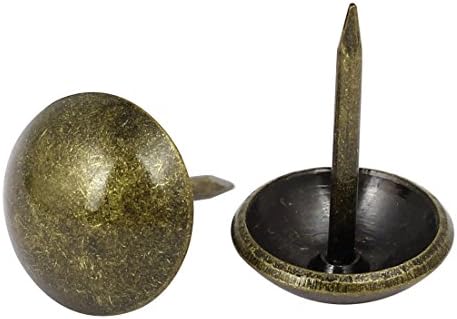 Aexit kožna Sofa ekseri, vijci & pričvršćivači okrugla glava renoviranje Tack Nail Bronze Tone
