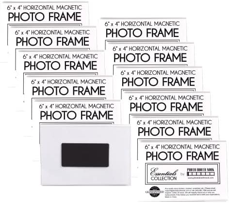 Photo Booth Nook 6 x 4 akrilni magnetni okvir za fotografije, držač znaka horizontalna / pejzažna orijentacija