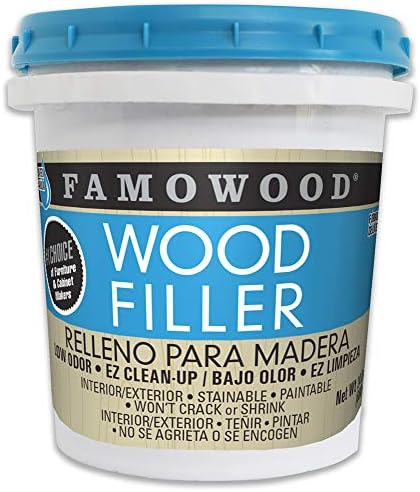 FAMOWOOD 40022144 LaTeX punilo za drvo - Pint, bijela