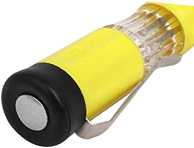 X-Dree AC 110V-250V detektor napona Električni testni olovka Slotdredni odvijač žuti (CA 110 ν-220ν detektor de detektor za voltomjernu pluu de Prueba Eléctrica DESTORLADOR Ranurado Amarillo