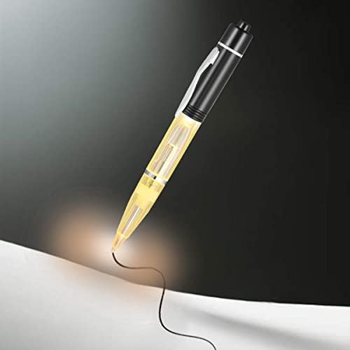 Penyeah olovka, crna LED olovka sa svjetlom za pisanje u tamnom, crnom mastilo osvijetljenim hemijskim olovkama
