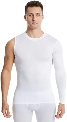 Nove kompresijske majice za muškarce 1/2 jednoručne duge rukave Atletski osnovni sloj potkošulje Gear T Shirt za trening košarku