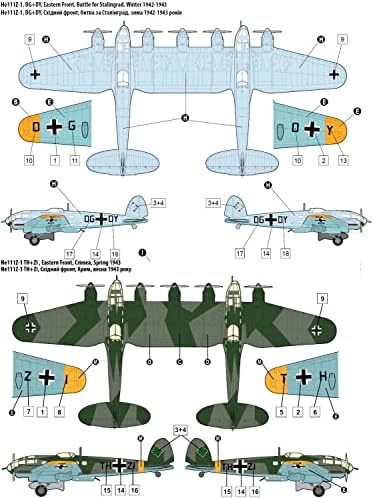 ー子ー roden Re14346 1/144 njemački Air Force Heinkel He11z-1 Glider torso Transporter plastični model