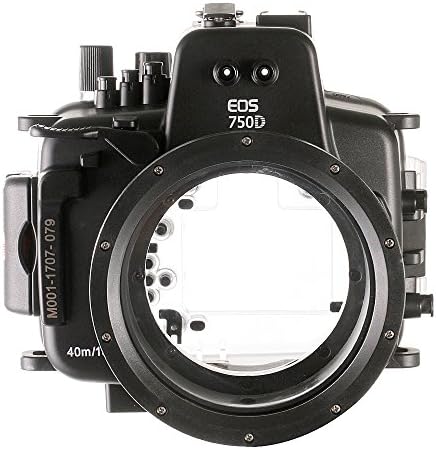 40m Vodootporna podvodna kućišta kamere za Canon EOS 750D DSLR Cmera sa 18-55 mm objektivom