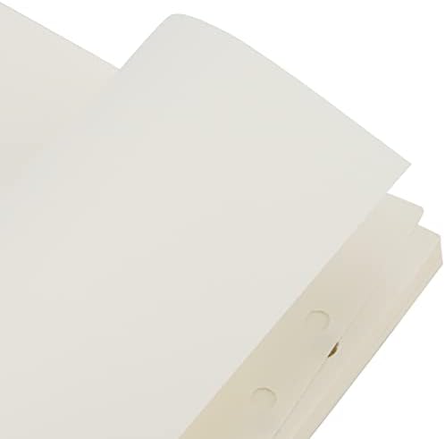 Lexinin 10 Pack A5 prazan rad punjenja, 450 listova / 900 stranica 6 rupa A5 punjenje papira, a5 labav list papir