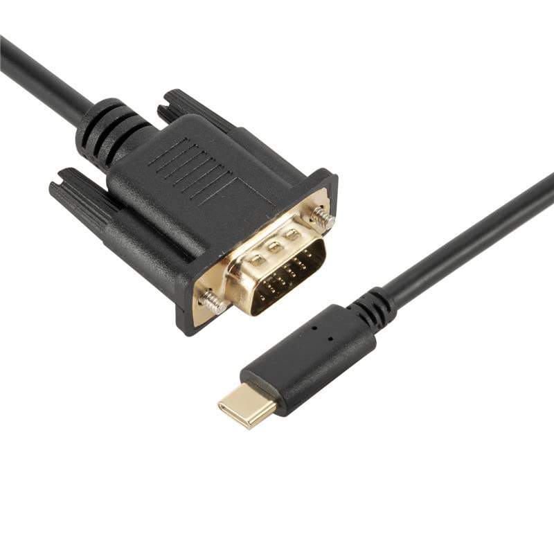USB-C do VGA Thunderbolt 3 Tip C do VGA muškog pretvarača adaptera 1,8m