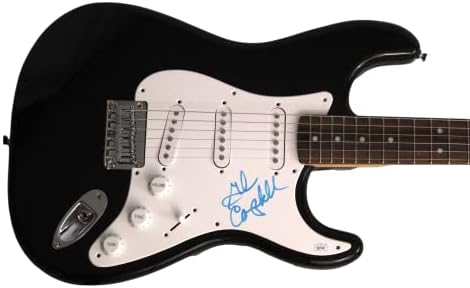 Glen Campbell potpisan autogram pune veličine Black Fender Stratocaster Električna gitara W / James Spence JSA Autentifikacija - nježna na umu, Wichita Lineman, Glaveston, True Grit, probaj malo ljubaznosti, južne noći, osnovni, zemlja je poludela, zemlja Muzička legenda
